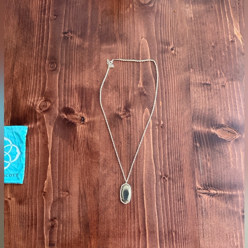 Kendra Scott Gold Bronze Pendant Necklace